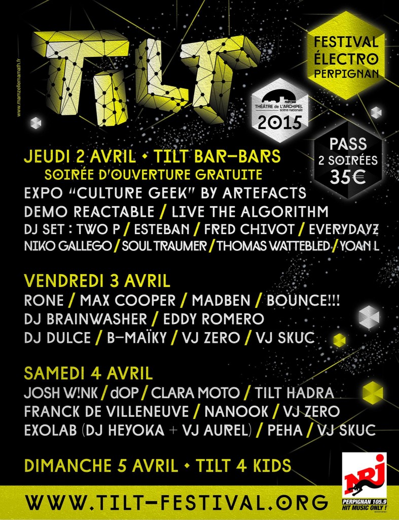 Tilt Festival Perpignan 2015